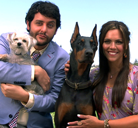 Laura Nativo and Ben Gleib on Dog Park Superstars on Pet Life radio