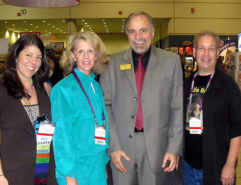 Dana Humphrey, Brent Atwater, Bob Vetere, Mark Winter at Gloval Pet Expo on Pet Life Radio